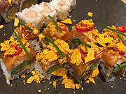 Rock'n Roll heißt diese Sushi Kreation (©Foto: Martin Schmtz)